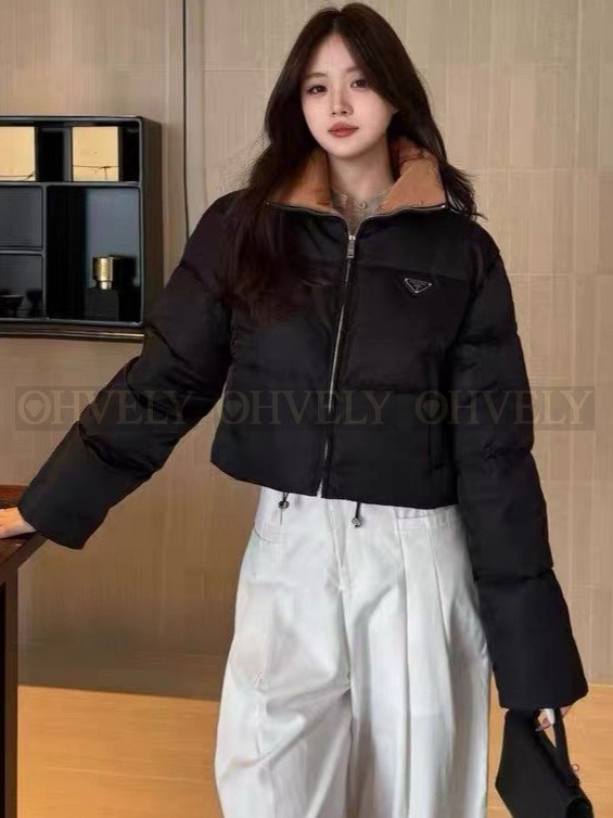 【 ZP버전 】PR 한정판 숏 블랙 패딩 점퍼 상품 썸네일