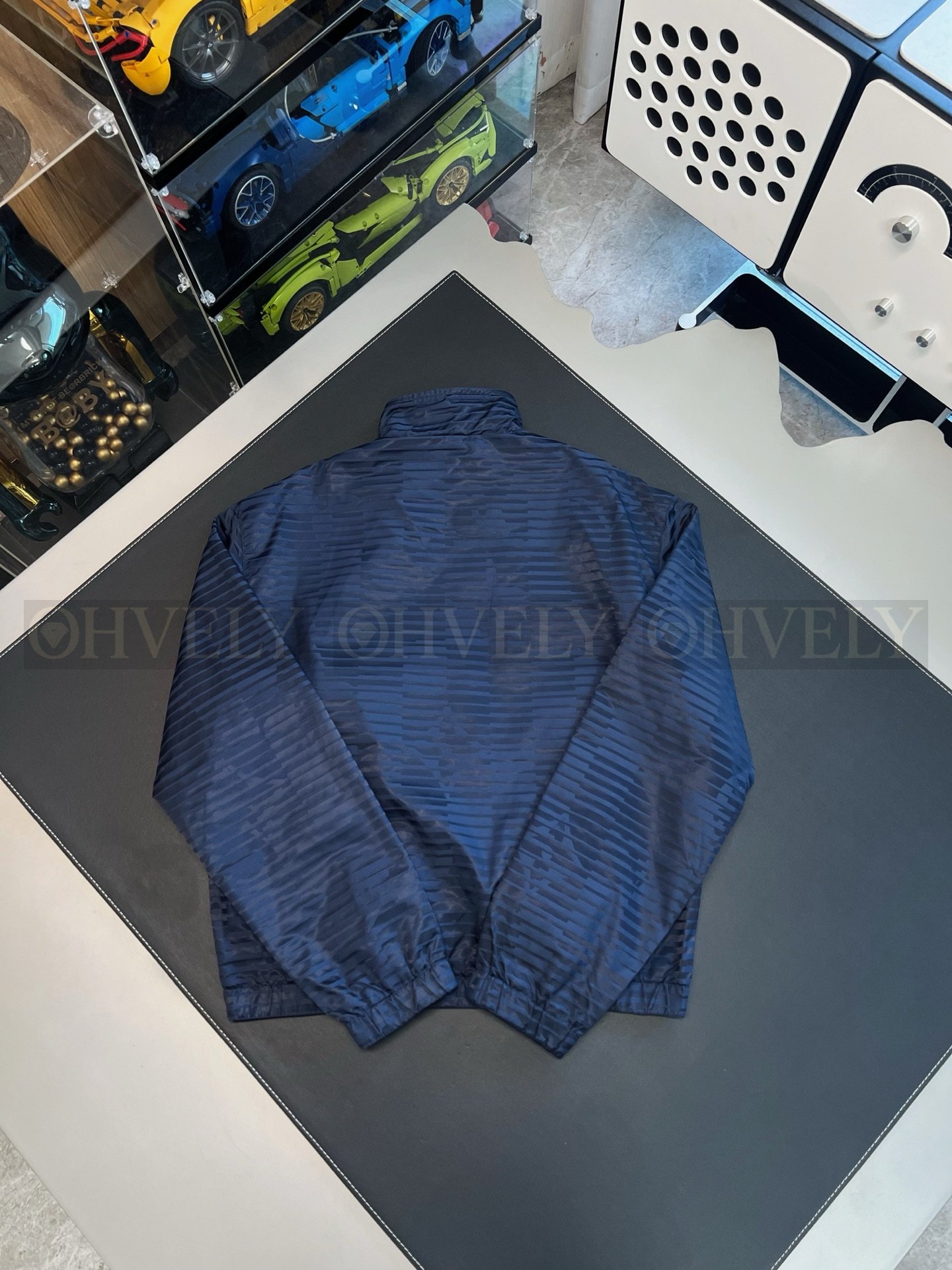 【 ZP버전 】LV 자카드 텍스처 패치 자켓 상품 썸네일