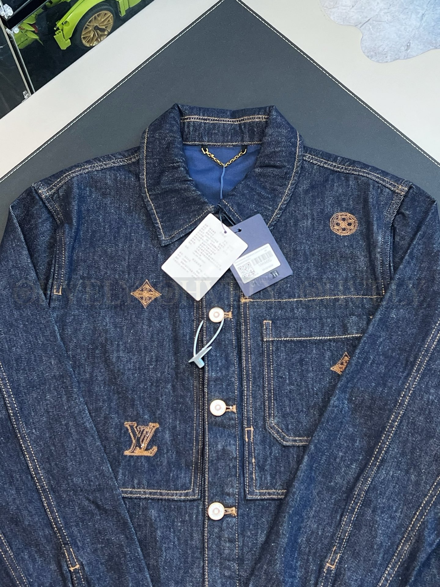 【 ZP버전 】LV 야른 로고 데님 셋업 상품 썸네일