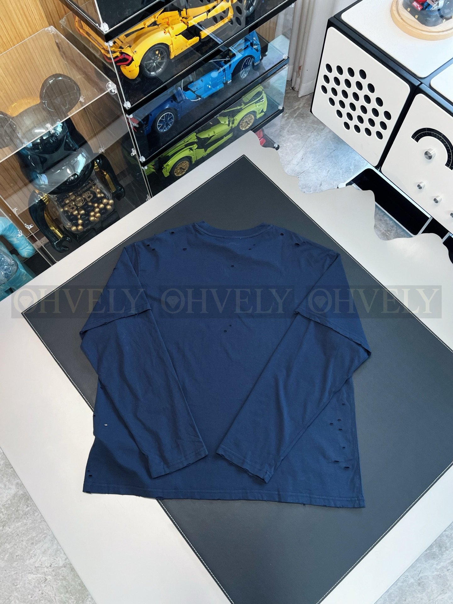 【 ZP버전 】AC 빈티지 워싱 레이어드 긴팔 티셔츠 상품 썸네일