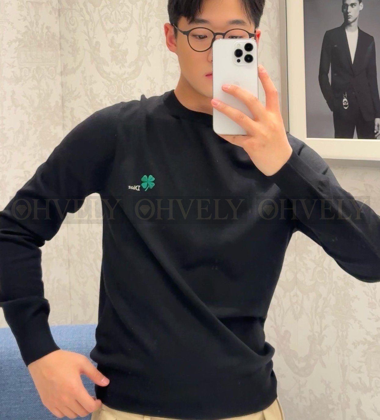 【 ZP버전 】 DI 미니플라워 자수 니트 스웨터 상품 썸네일